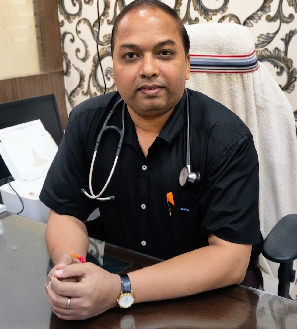 Portrait of Dr. Ashutosh Singh, physician and diabetologist
